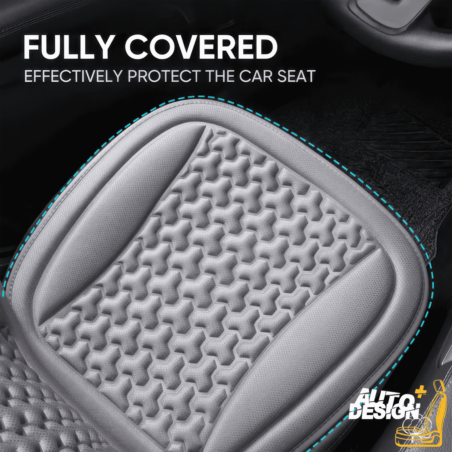 Car Seat Protector Set - Convex Design