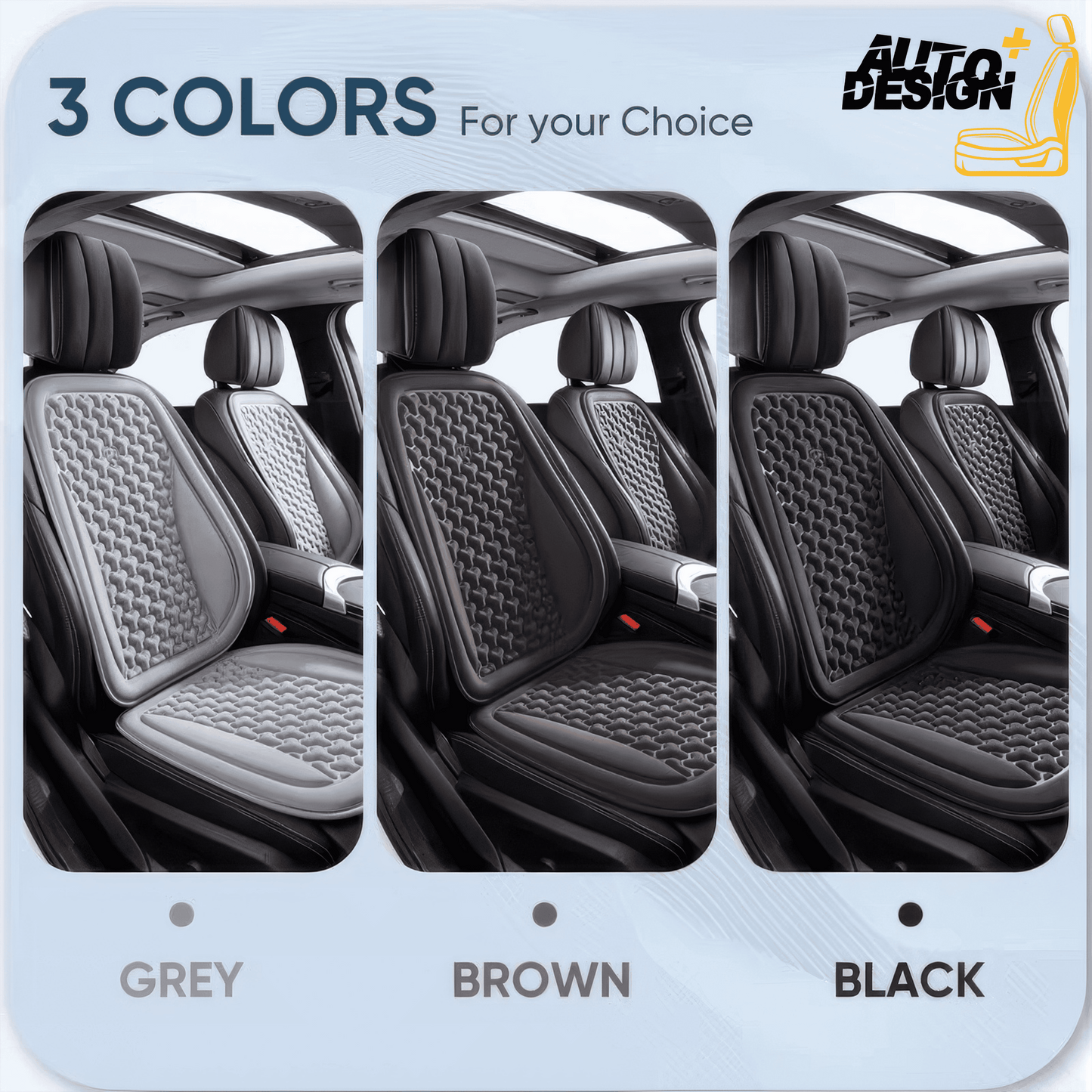 Car Seat Protector Set - Convex Design
