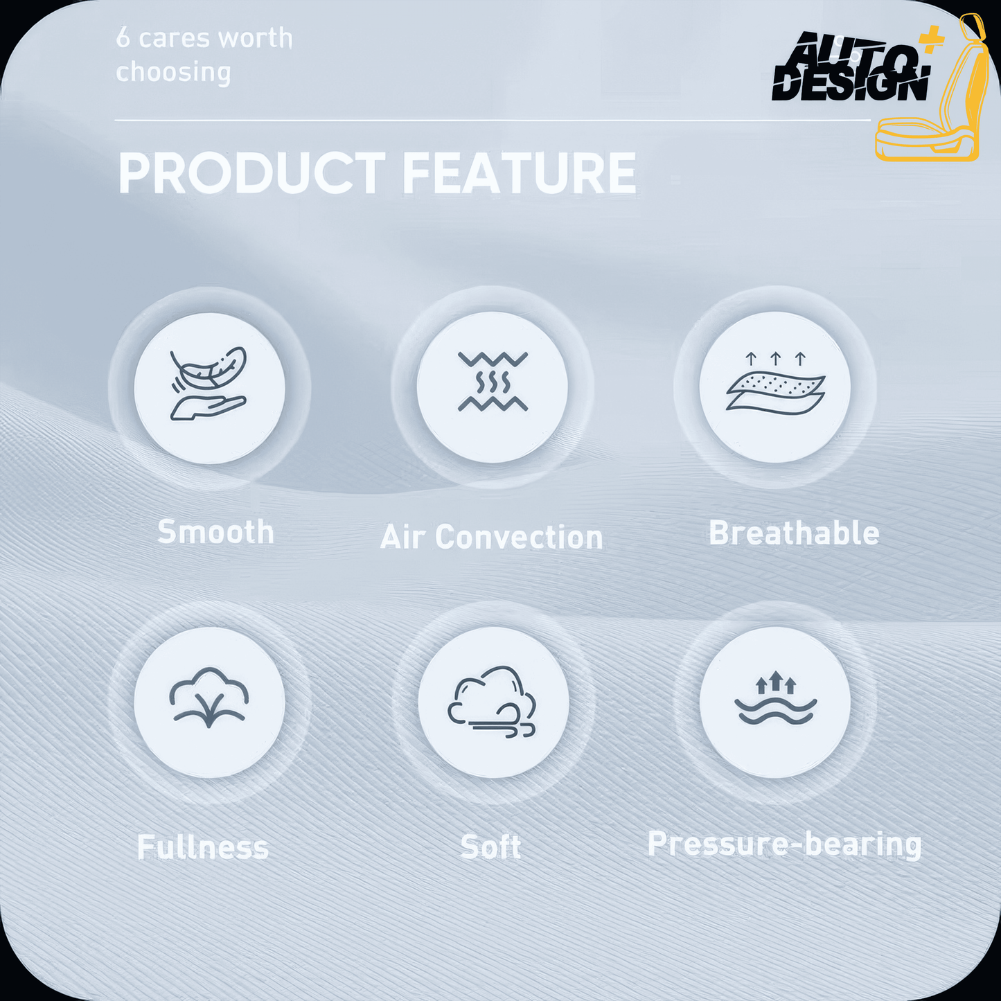 Car Seat Protector Set - Convex Design