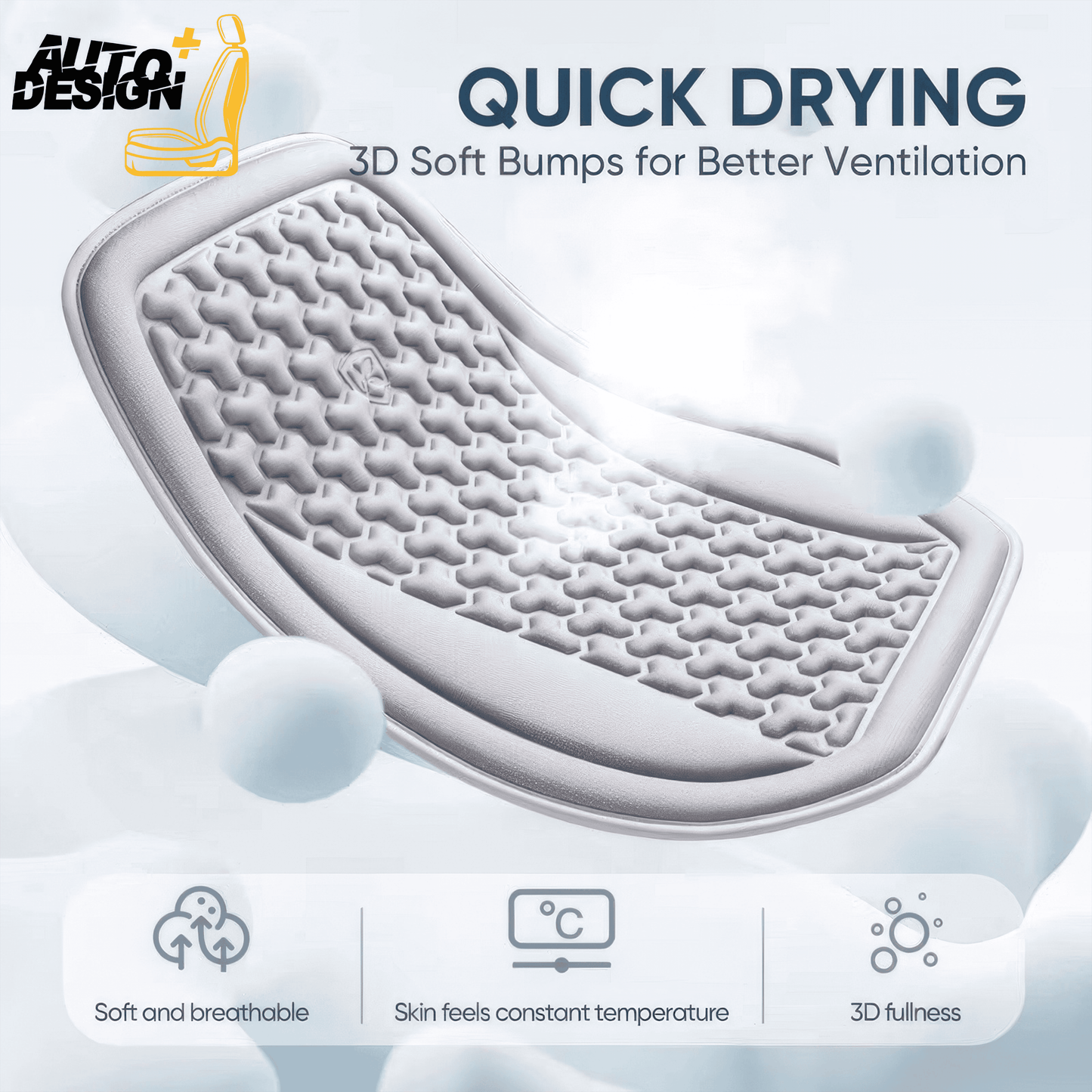 Car Seat Protector Set - Convex Design