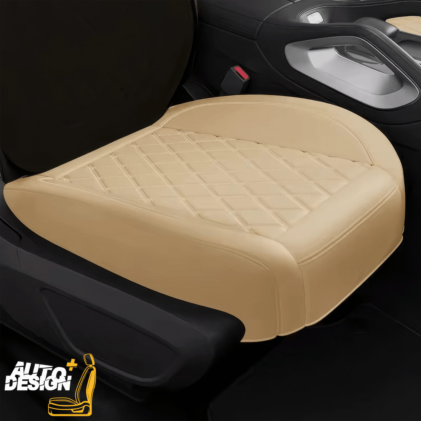 Car Seat Protector Set - Striped Nappa Leather