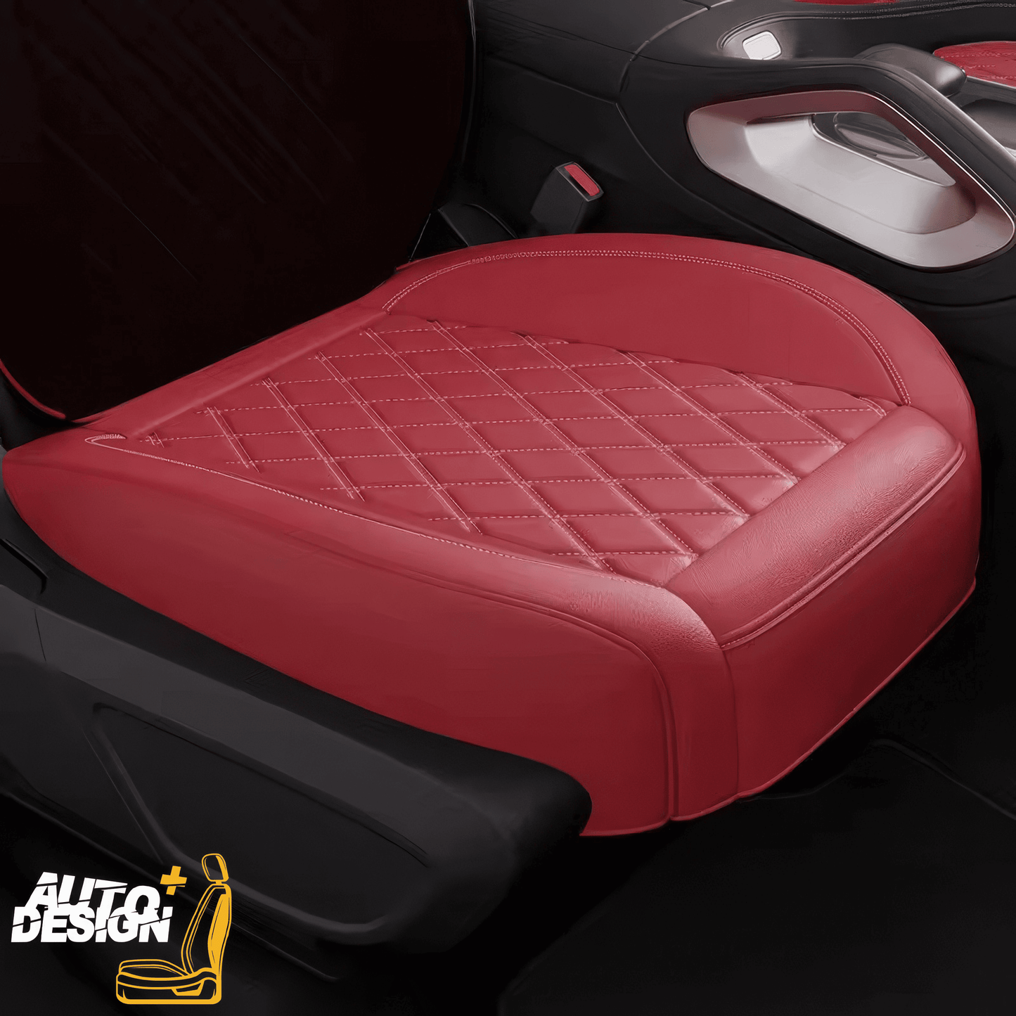 Car Seat Protector Set - Striped Nappa Leather