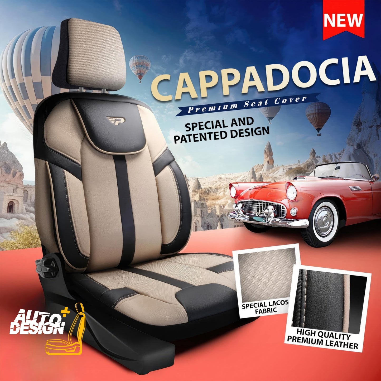 Housses de siège auto - Série Cappadoce