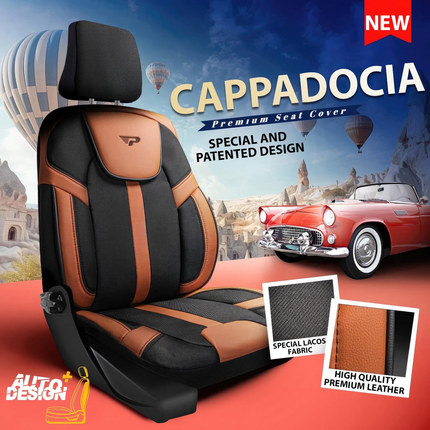 Housses de siège auto - Série Cappadoce