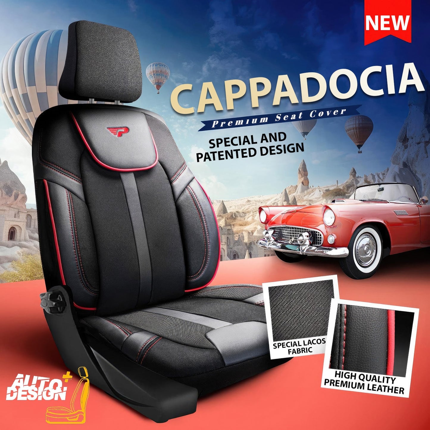 Housses de siège auto - Série Cappadoce