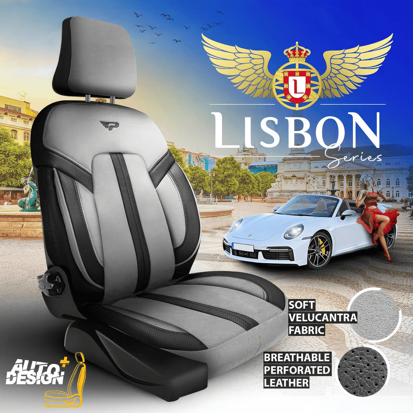 Housses de siège auto - Série Lisbonne