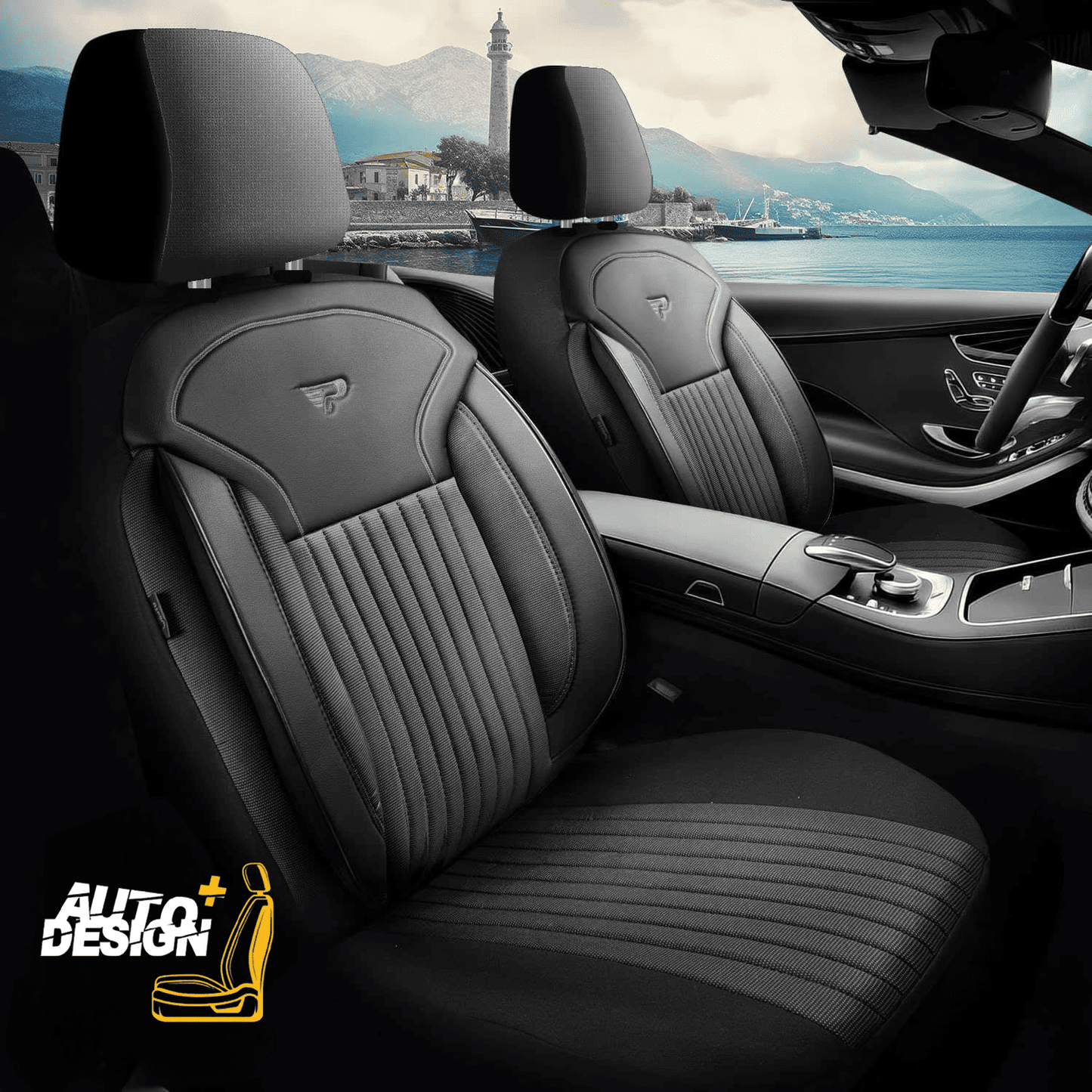 Car Seat Cover Set - Prague Series