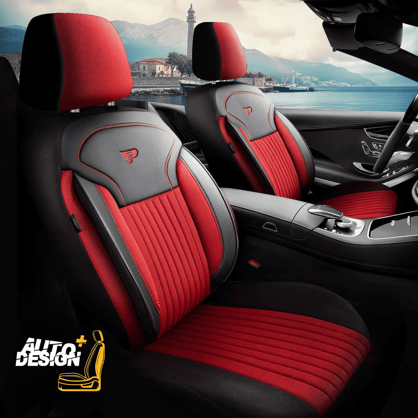 Car Seat Cover Set - Prague Series