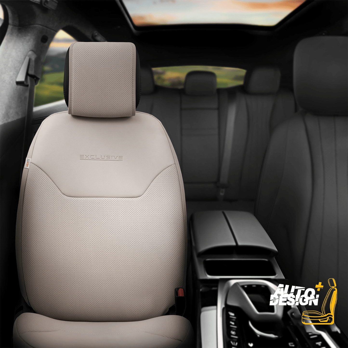 Car Seat Protector Set - Exclusive Leather Series
