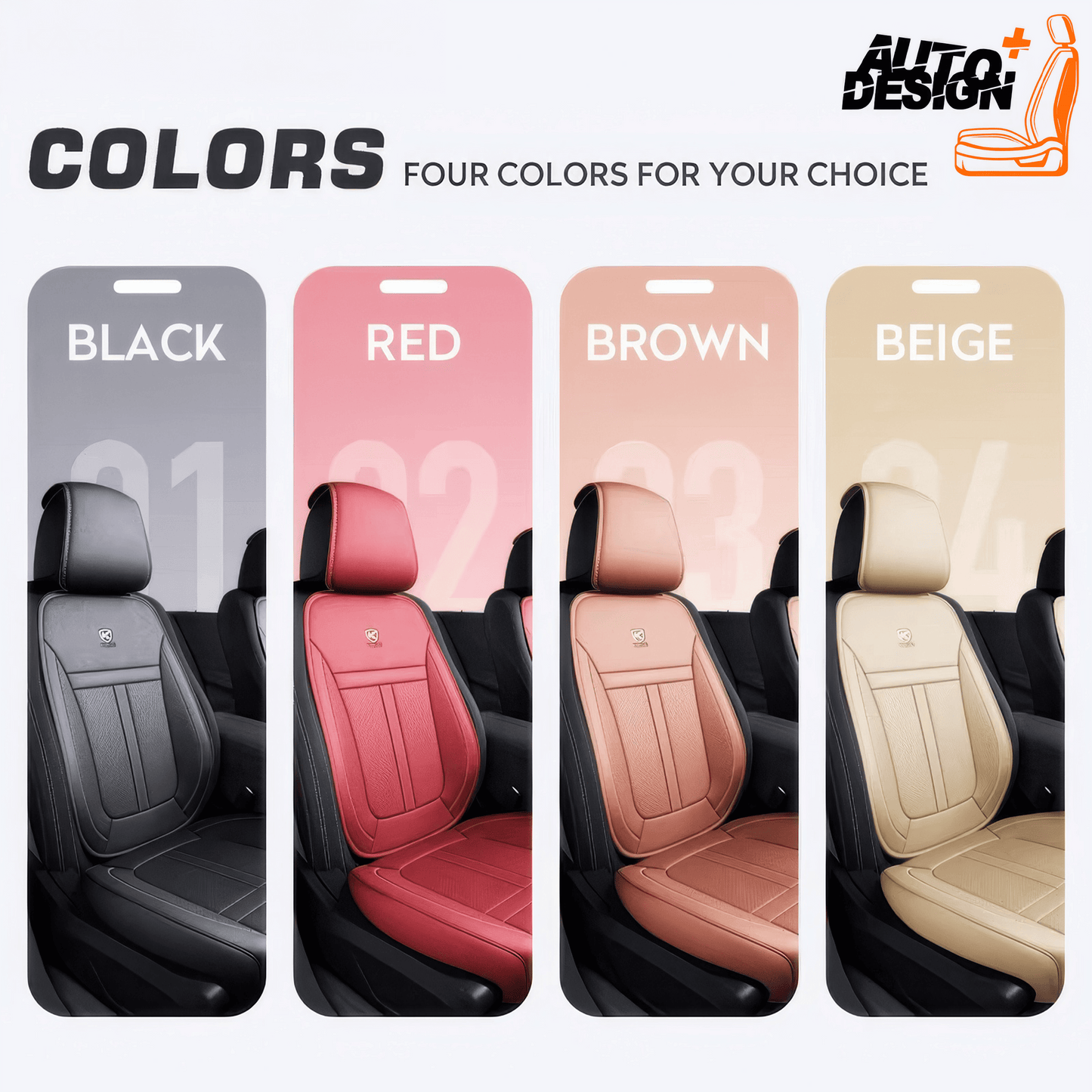 Car Seat Protector Set - Nappa Leather