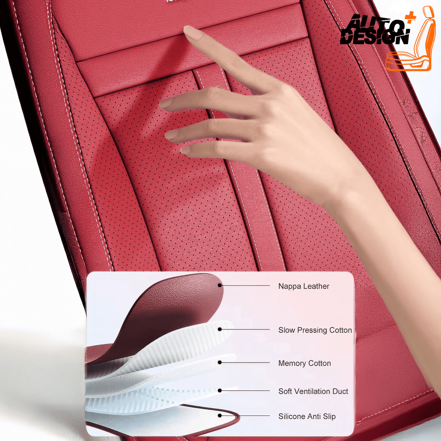 Car Seat Protector Set - Nappa Leather